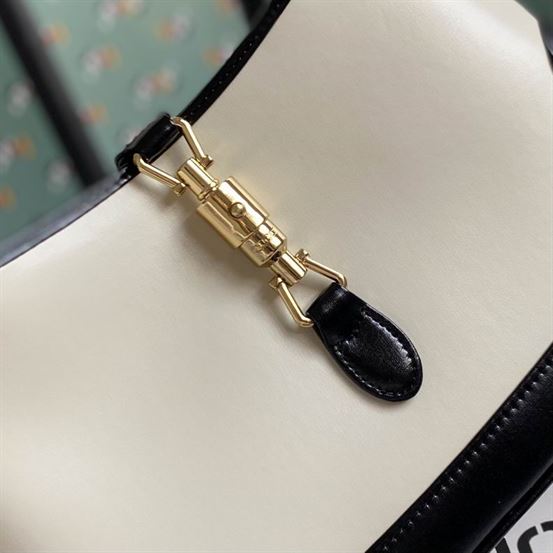 Jackie 1961 small shoulder bag White leather - Image 9