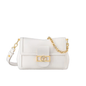 LV Dauphine Soft MM White Calfskin - Repbags.ru