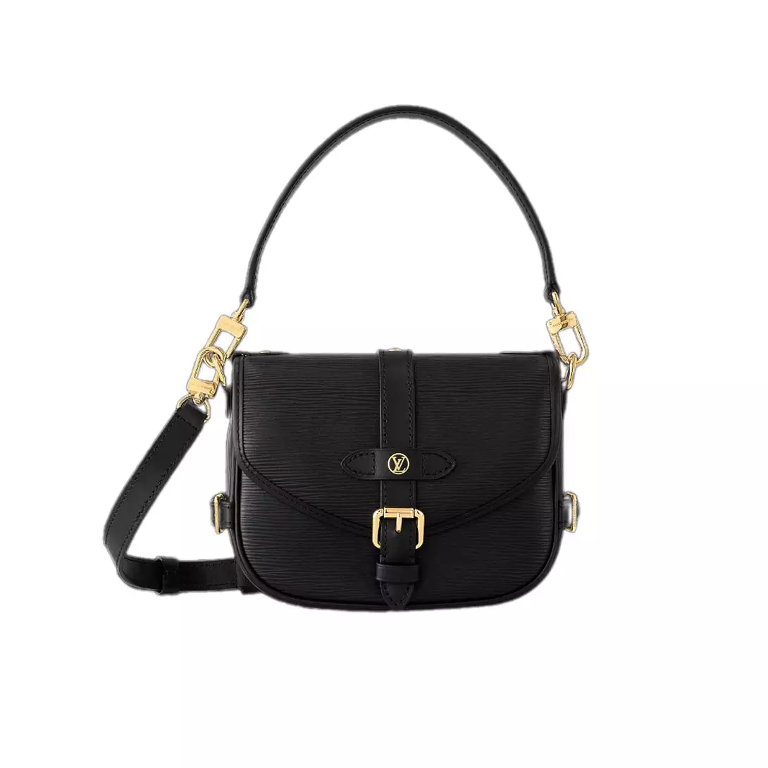 LV Saumur BB Black Leather - Repbags.ru