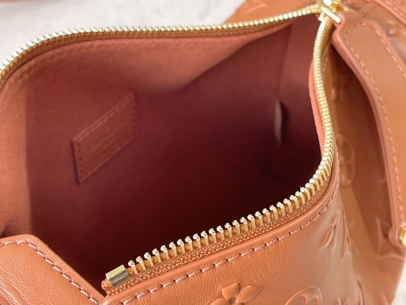 LV Side Trunk PM Tan Brown Calfskin Leather - Image 11