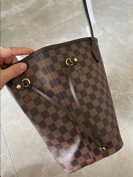 LV x YK Neverfull MM Tote Bag - Image 5
