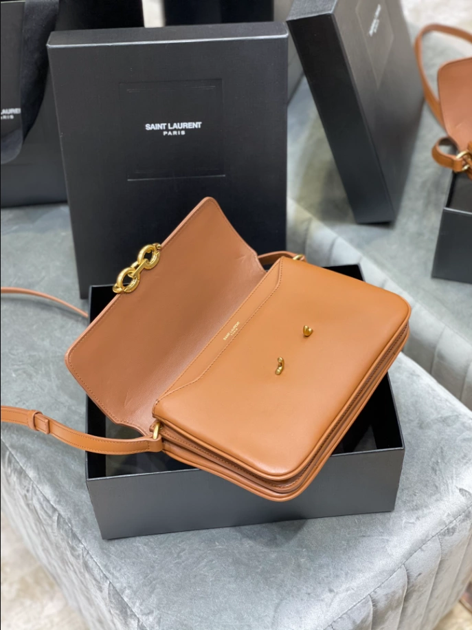 Le Maillon Satchel in Smooth Leather - Image 4