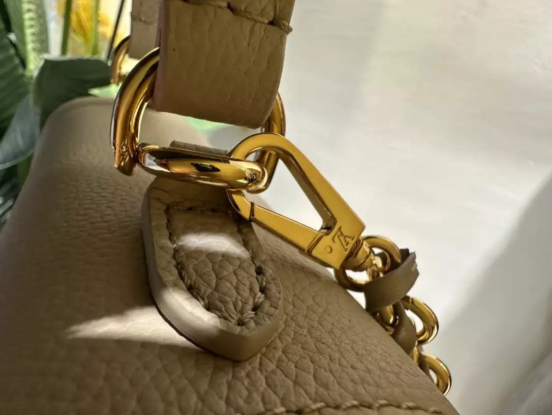 LockMe Ever Mini Greige Leather - Repbags.ru - Image 7