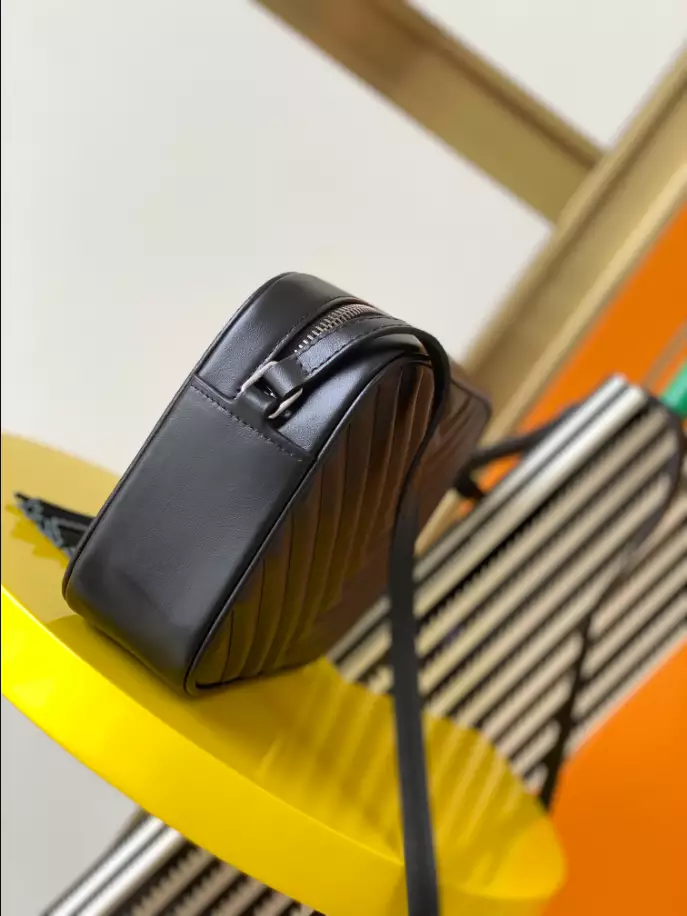 Lou in Quilted Leather camera bag - Image 11