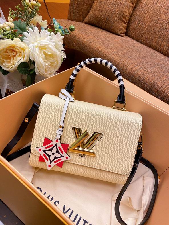 Louis Vuitton Crafty Twist MM White Black - Image 3