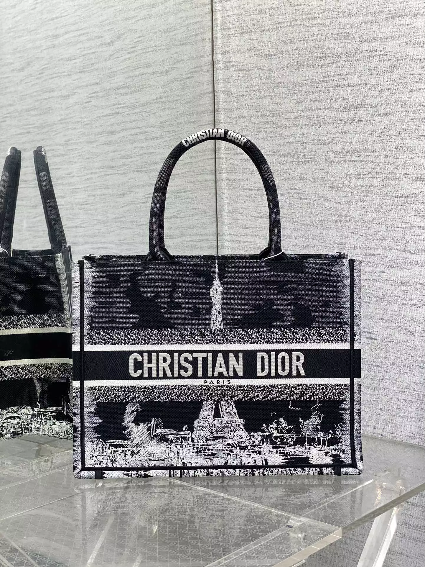Medium Dior Book Tote Paris Embroidery - Repbags.ru - Image 3