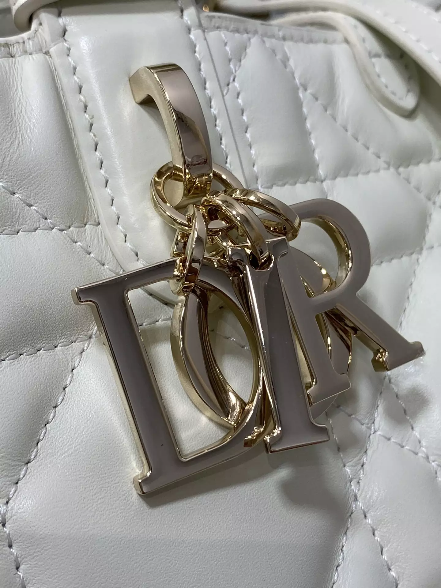 Dior Toujours Bag Latte Macrocannage Calfskin - Repbags.ru - Image 8