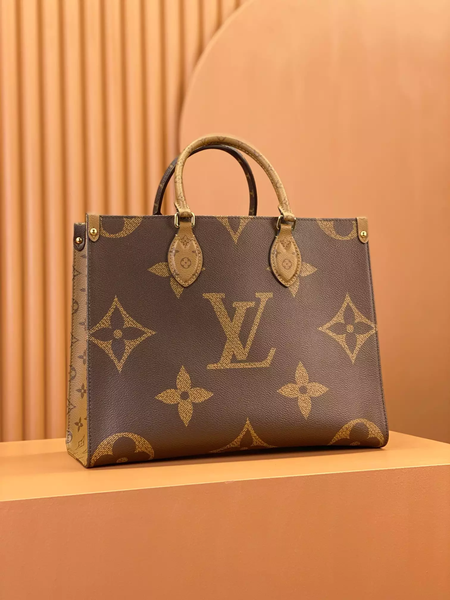 OnTheGo MM Monogram Giant Canvas and Brown - Repbags.ru - Image 5