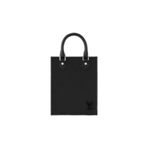 Petit Sac Plat Bag Black Epi Cowhide Leather - Repbags.ru