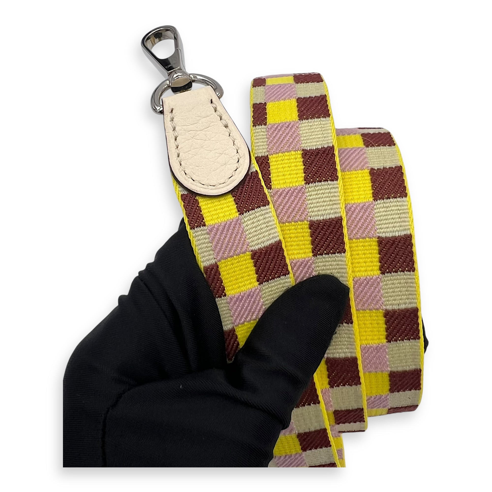 Evelyne TPM Nata Crossbody Bag in Clemence, Palladium hardware - Image 9