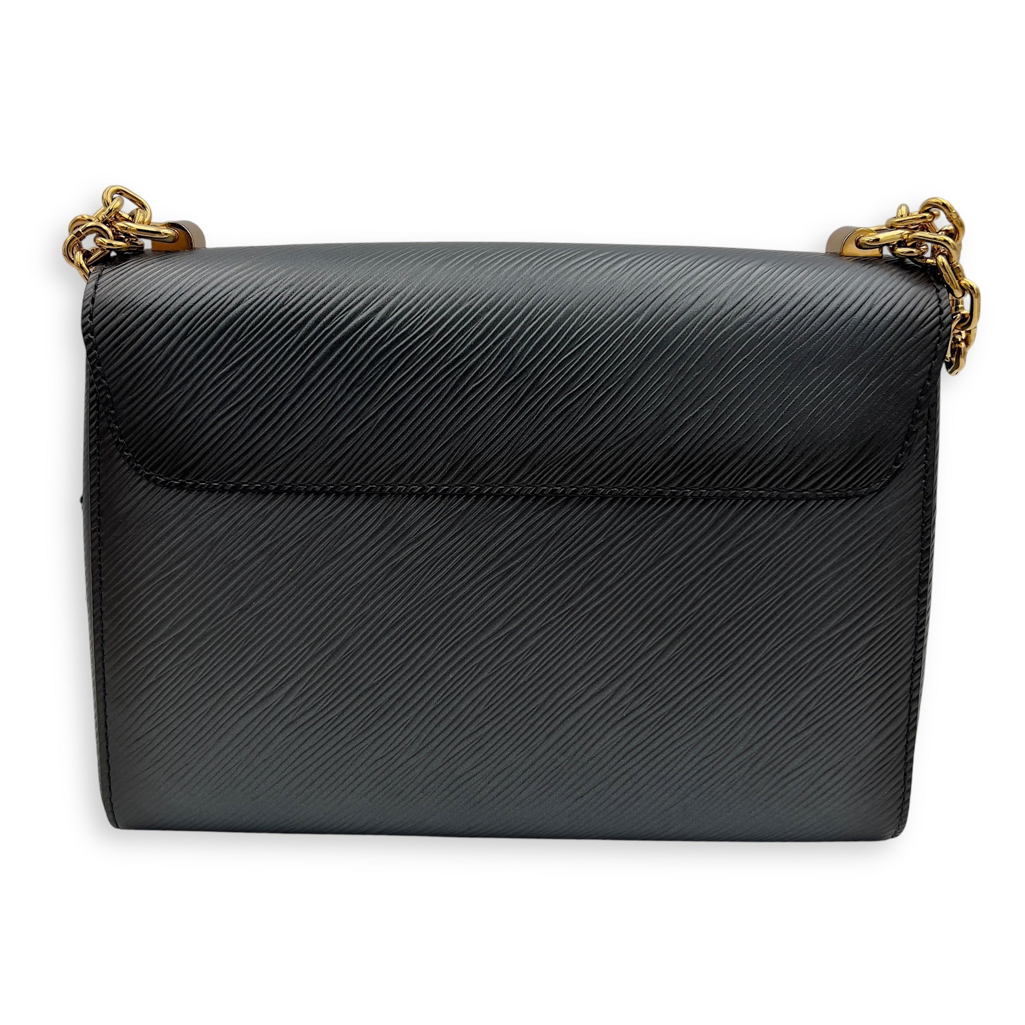 Twist Shoulder Bag MM Black in Epi Leather, Gold hardware - Image 3