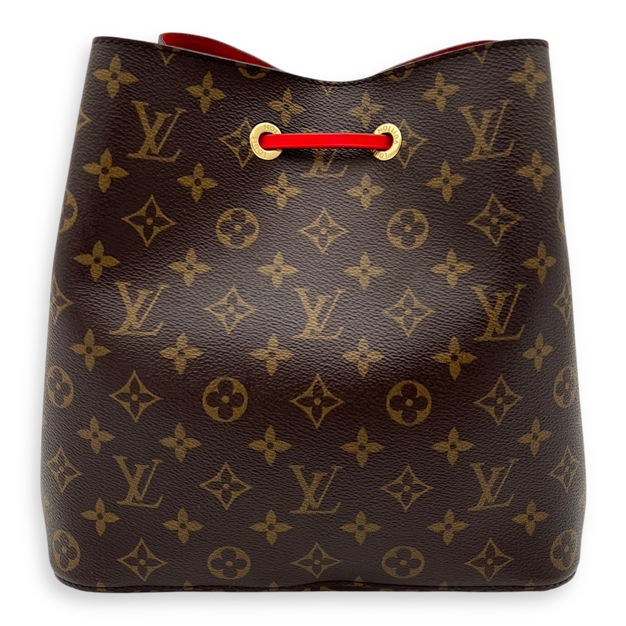 NeoNoe Crossbody Bag Brown in Monogram Coated Canvas, Gold hardware - Image 3