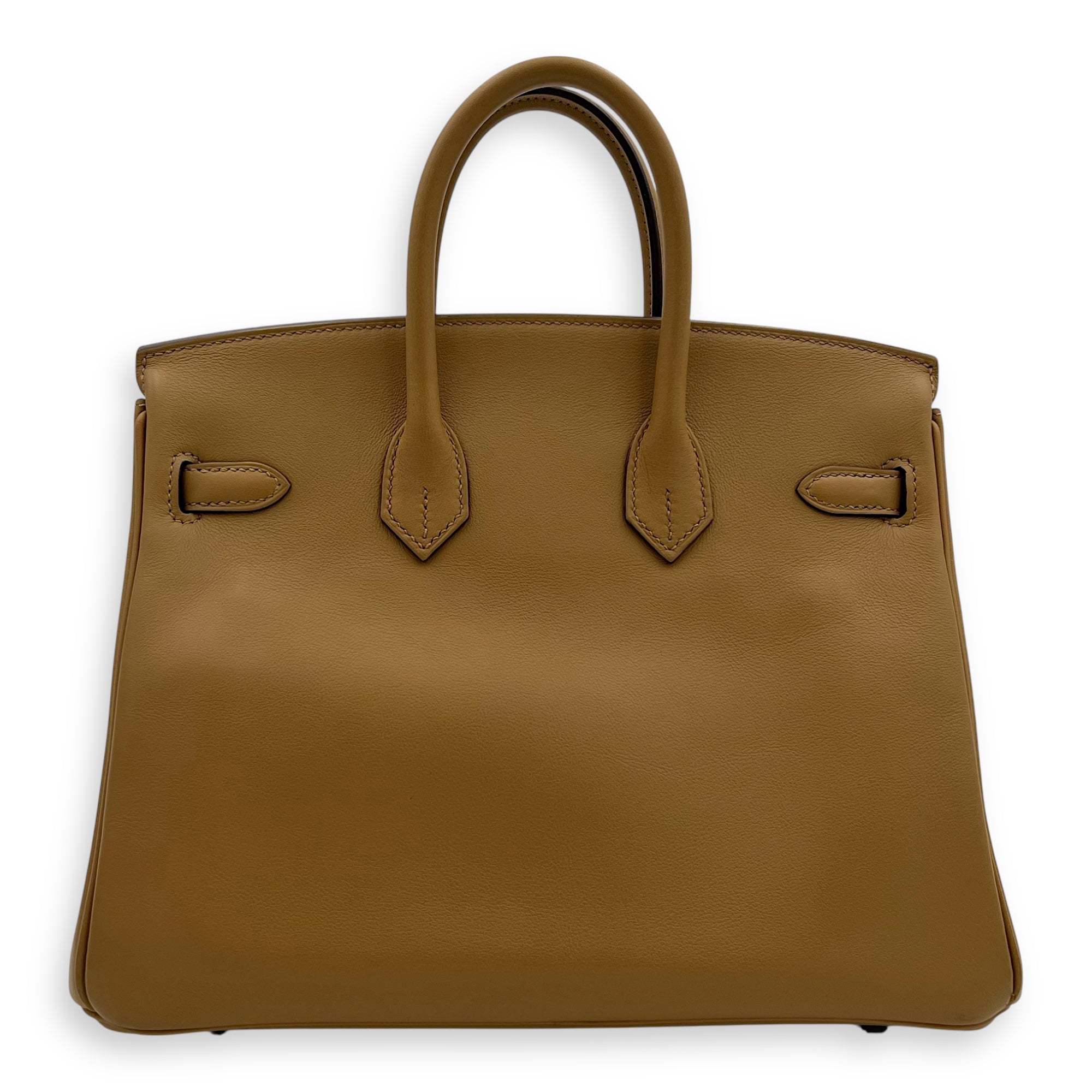 Birkin In 'N Out 25 Biscuit Top Handle Bag in Swift, Gold hardware - Image 3