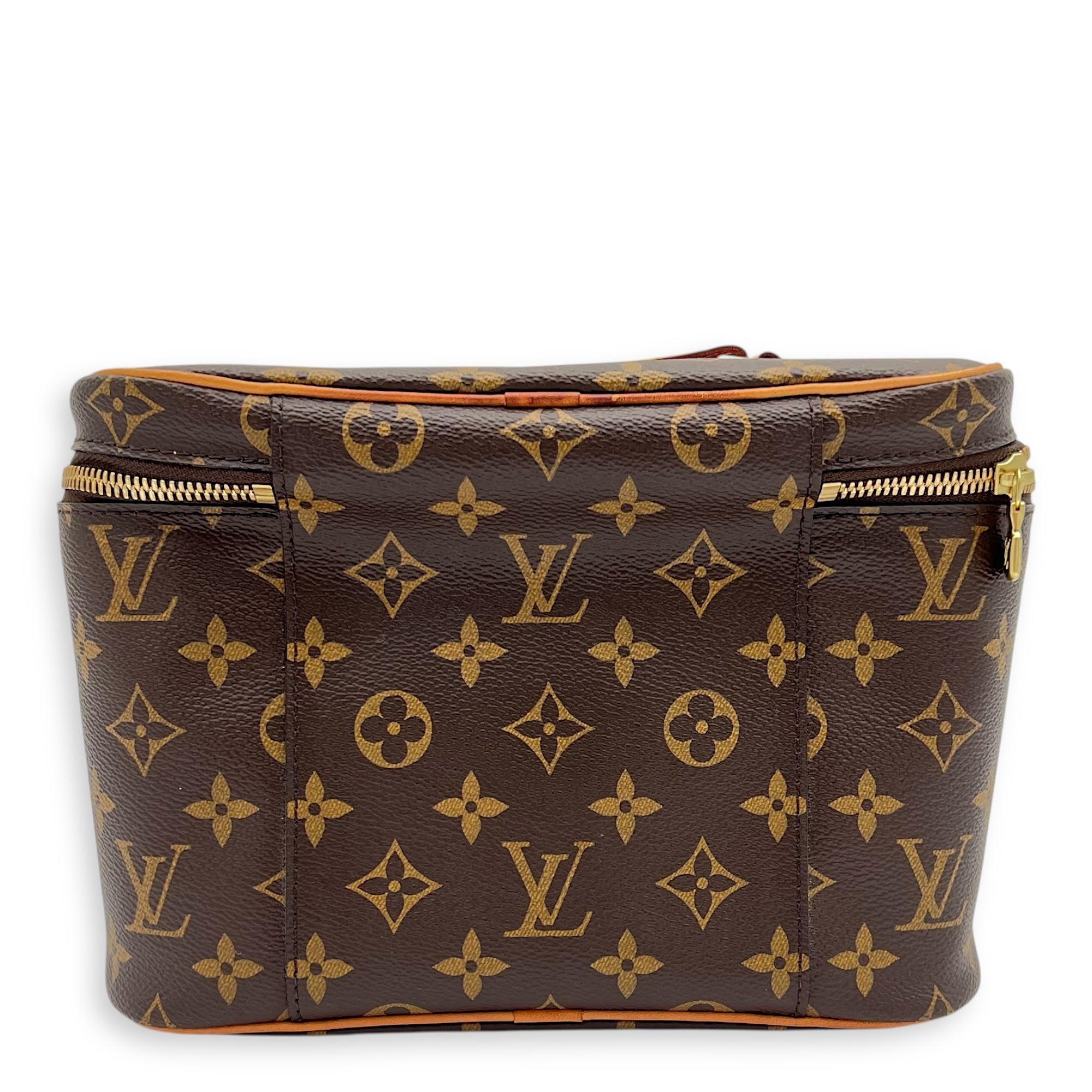 Nice BB Brown Vanity Bag in Monogram Coated Canvas, Gold hardware - Image 3