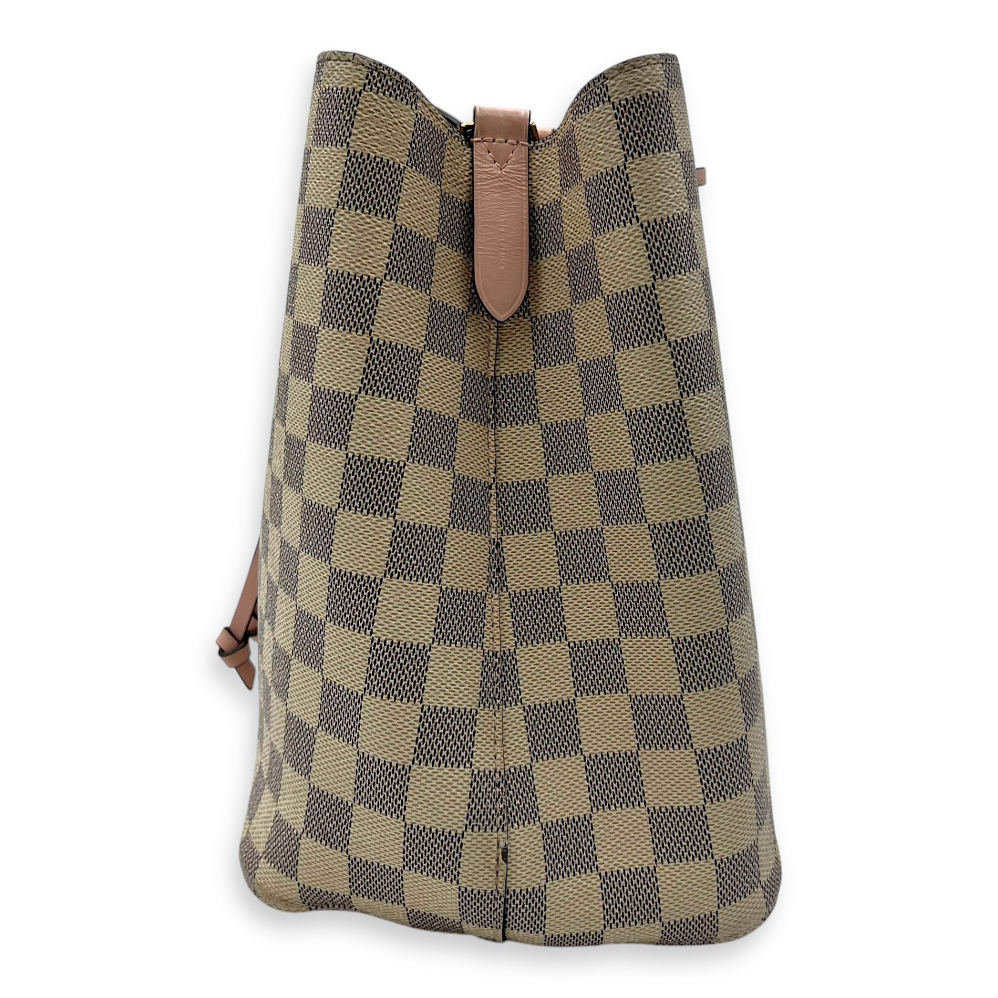 NeoNoe MM Azur Bucket Bag in Coated Canvas, Gold hardware - Image 4