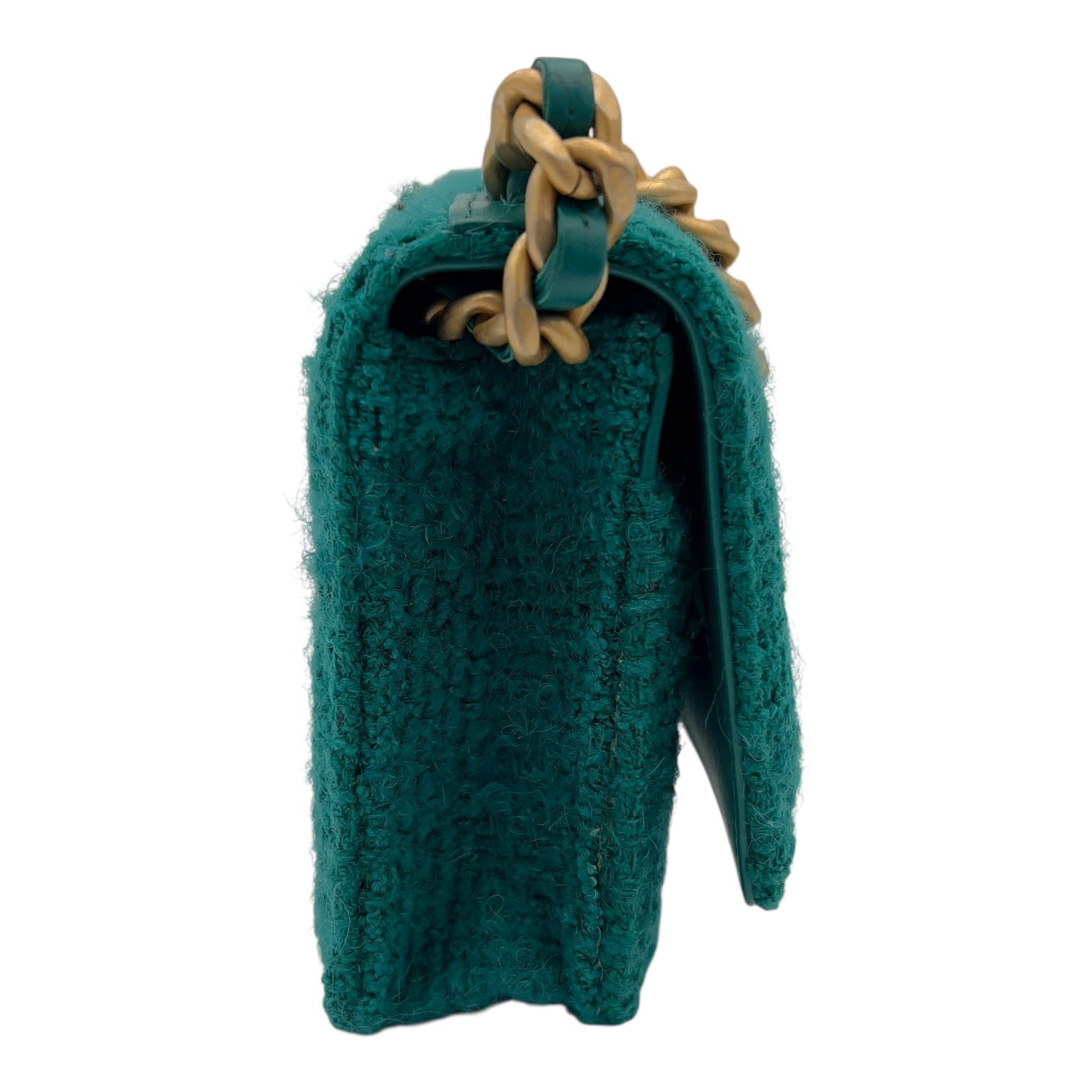 C19 Pouch Wallet On Chain in Tweed, Mixed hardware - Image 4