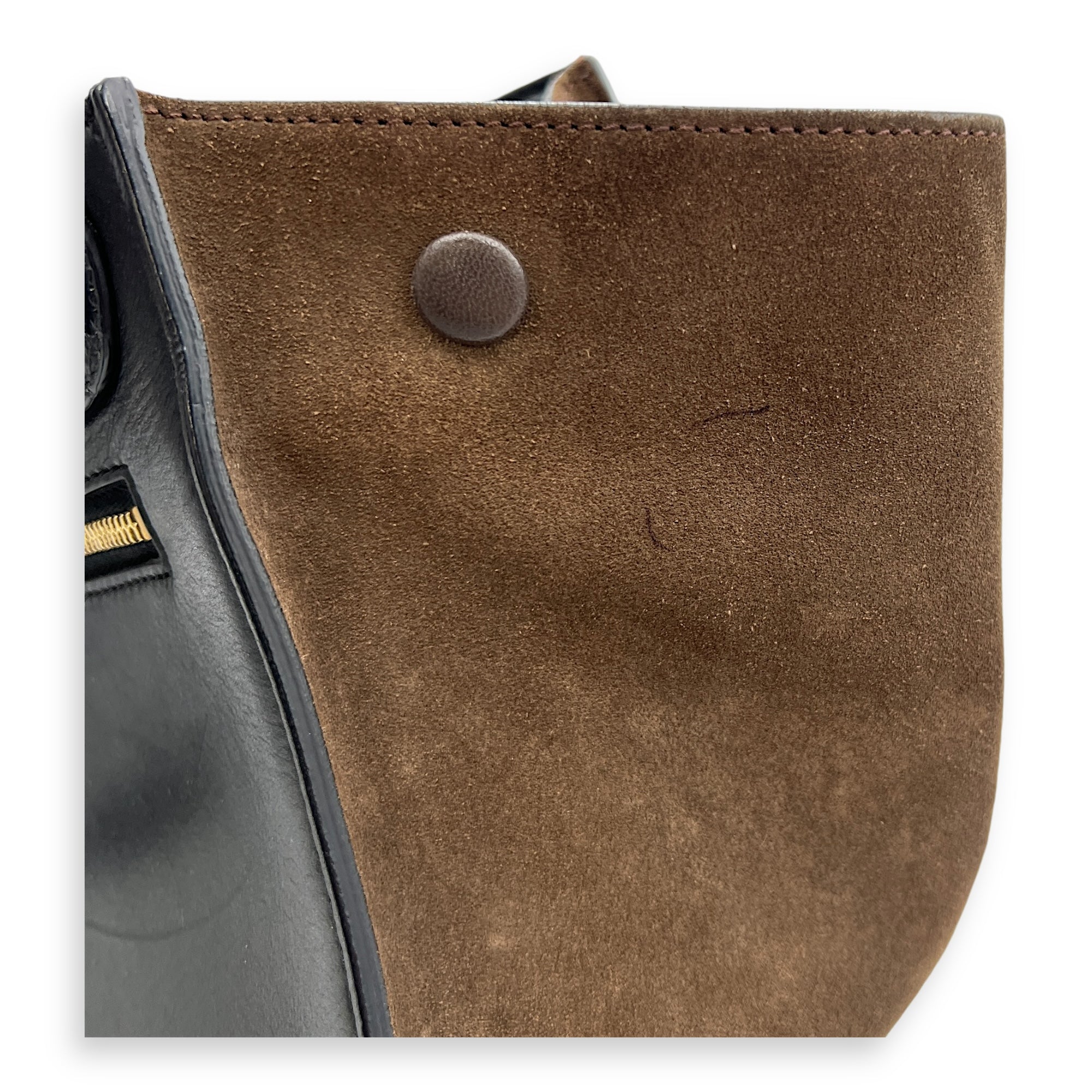 Trapeze Top handle Bag Small Multi-colour in Calfskin , Gold Hardware - Image 12