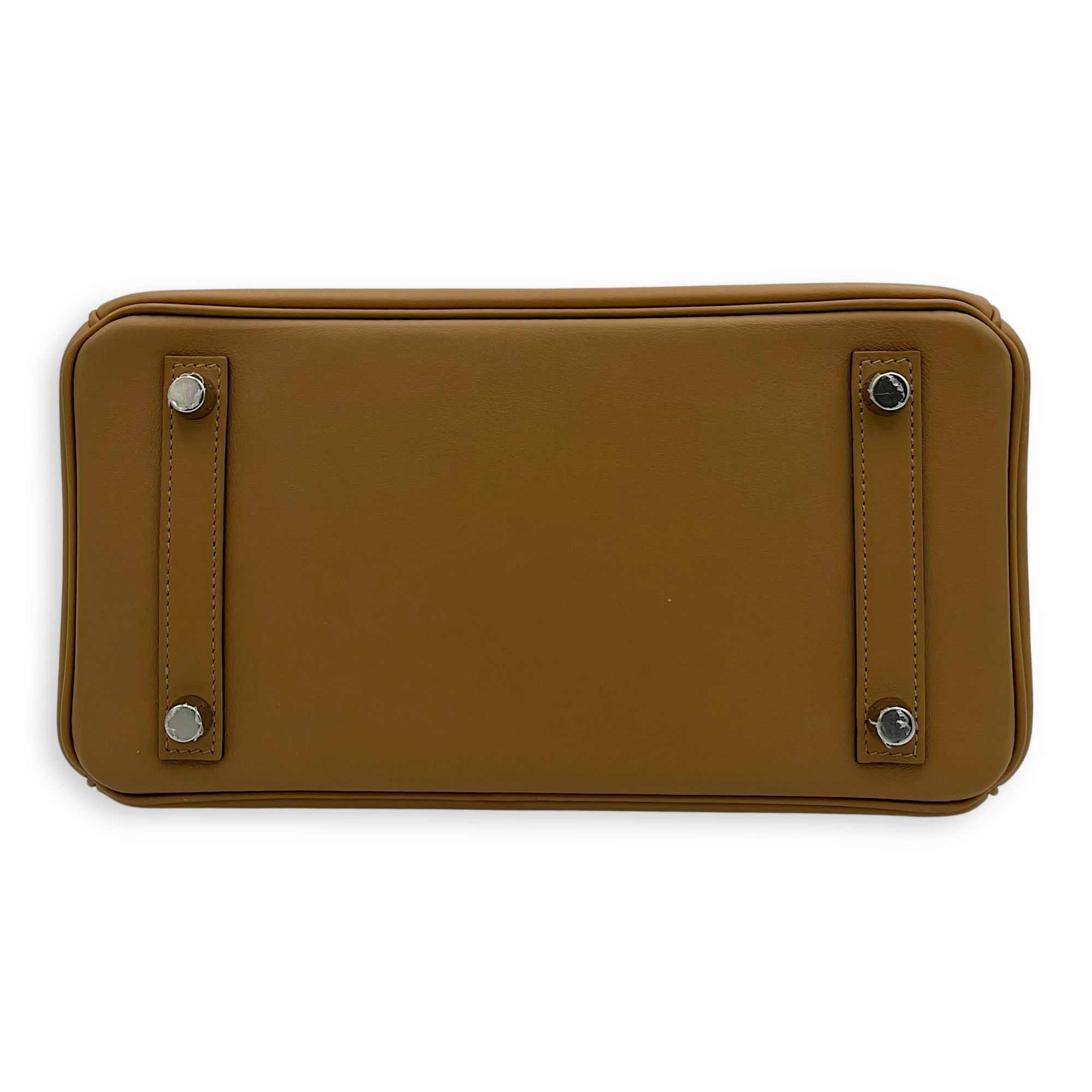 Birkin In 'N Out 25 Biscuit Top Handle Bag in Swift, Gold hardware - Image 6