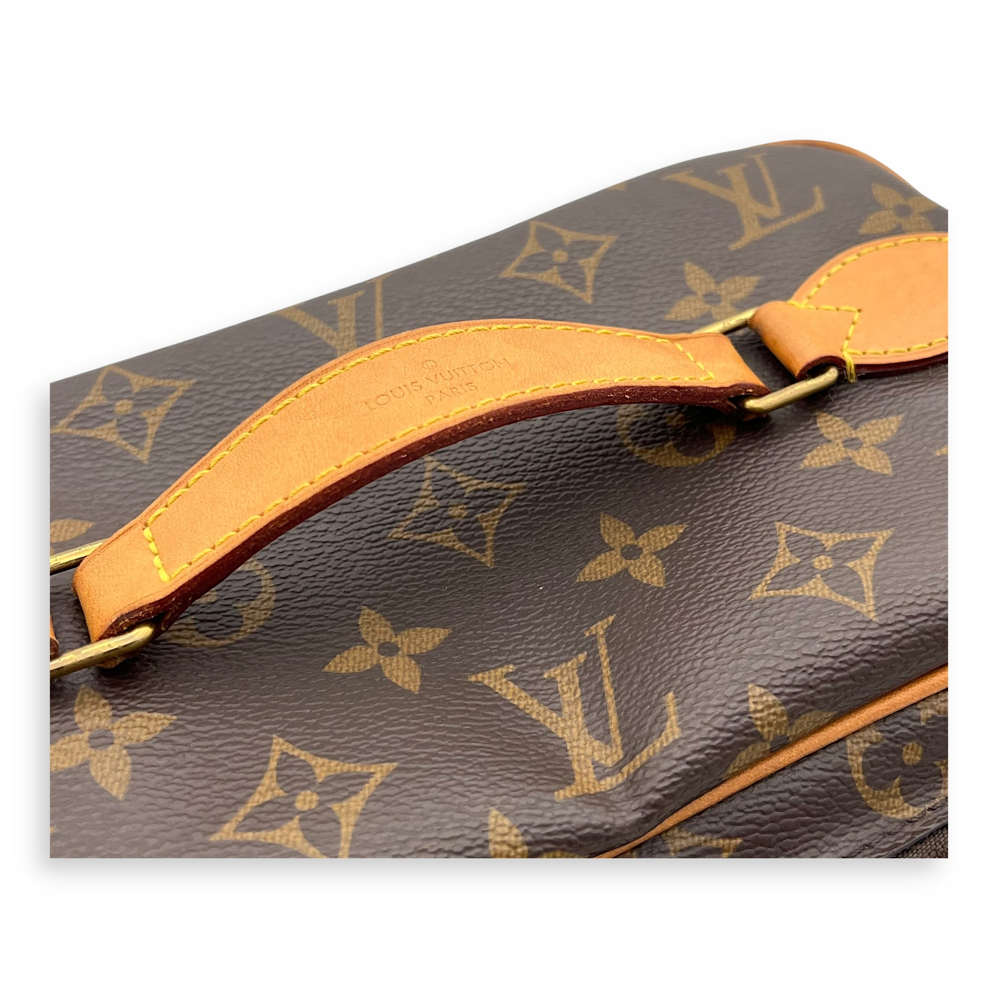 Nice BB Brown Vanity Bag in Monogram Coated Canvas, Gold hardware - Image 8