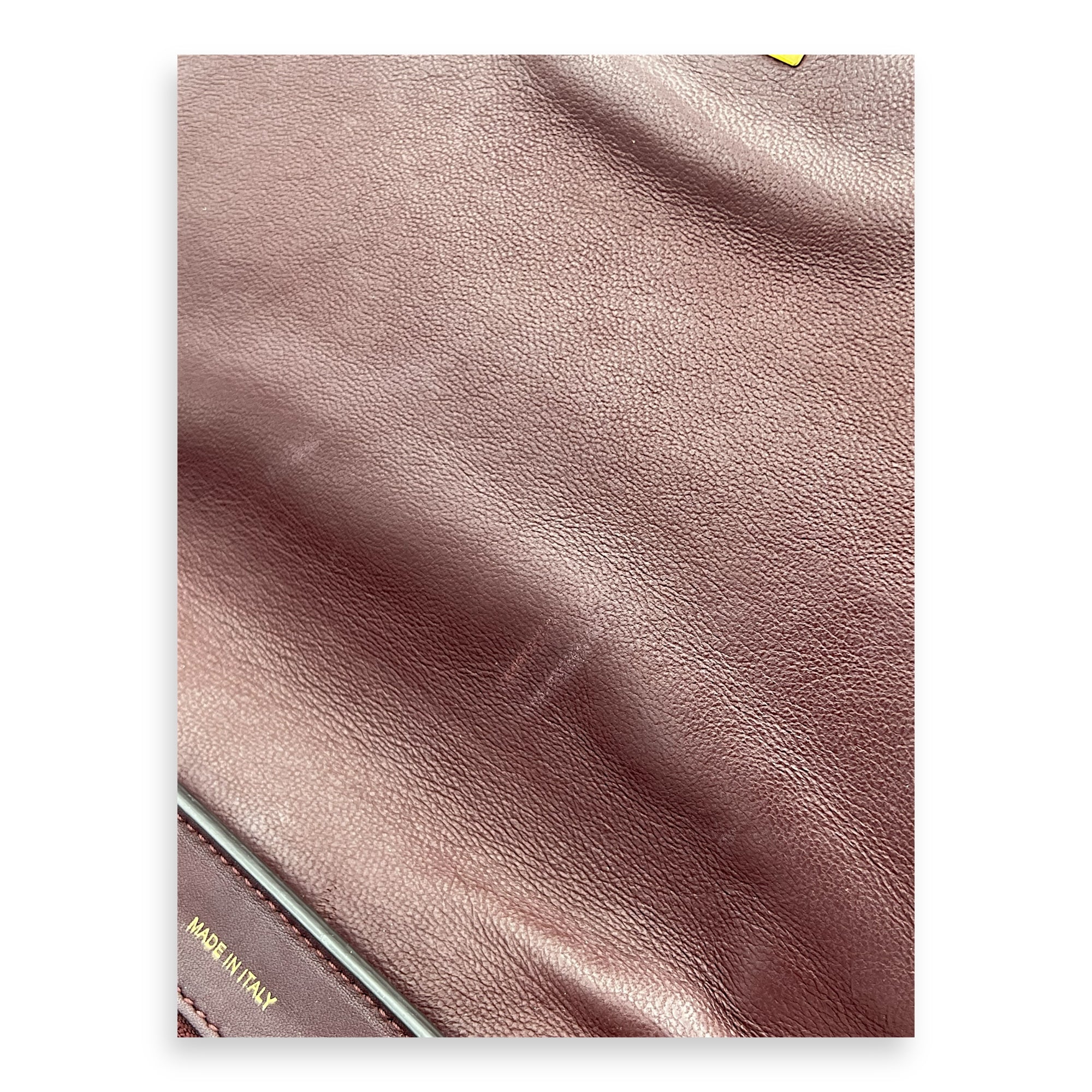 Trapeze Top Handle Bag Medium Multi-colour in Calfskin, Gold hardware - Image 11