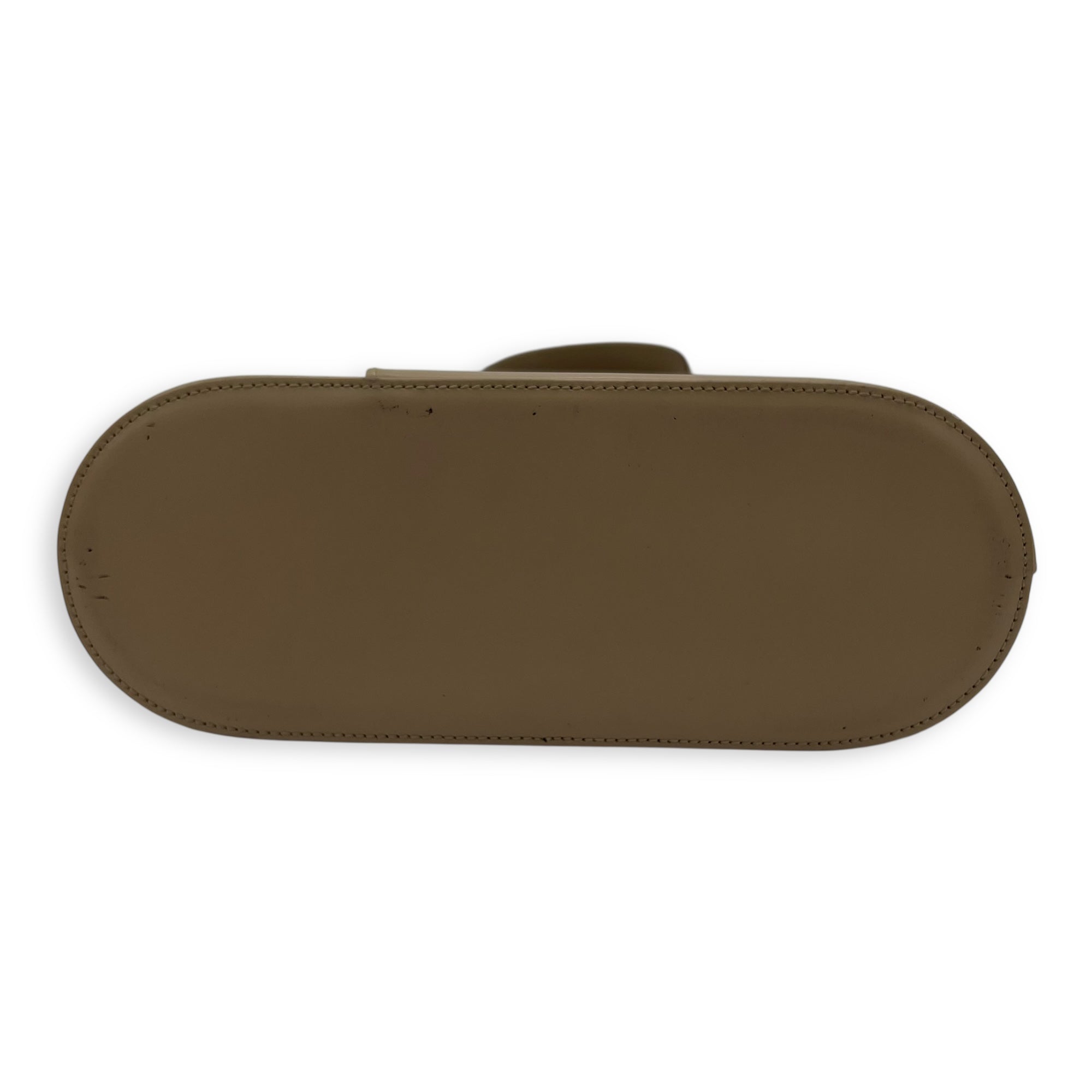 Gancini Silver Top Handle Bag in Calfskin, Silver hardware - Image 8