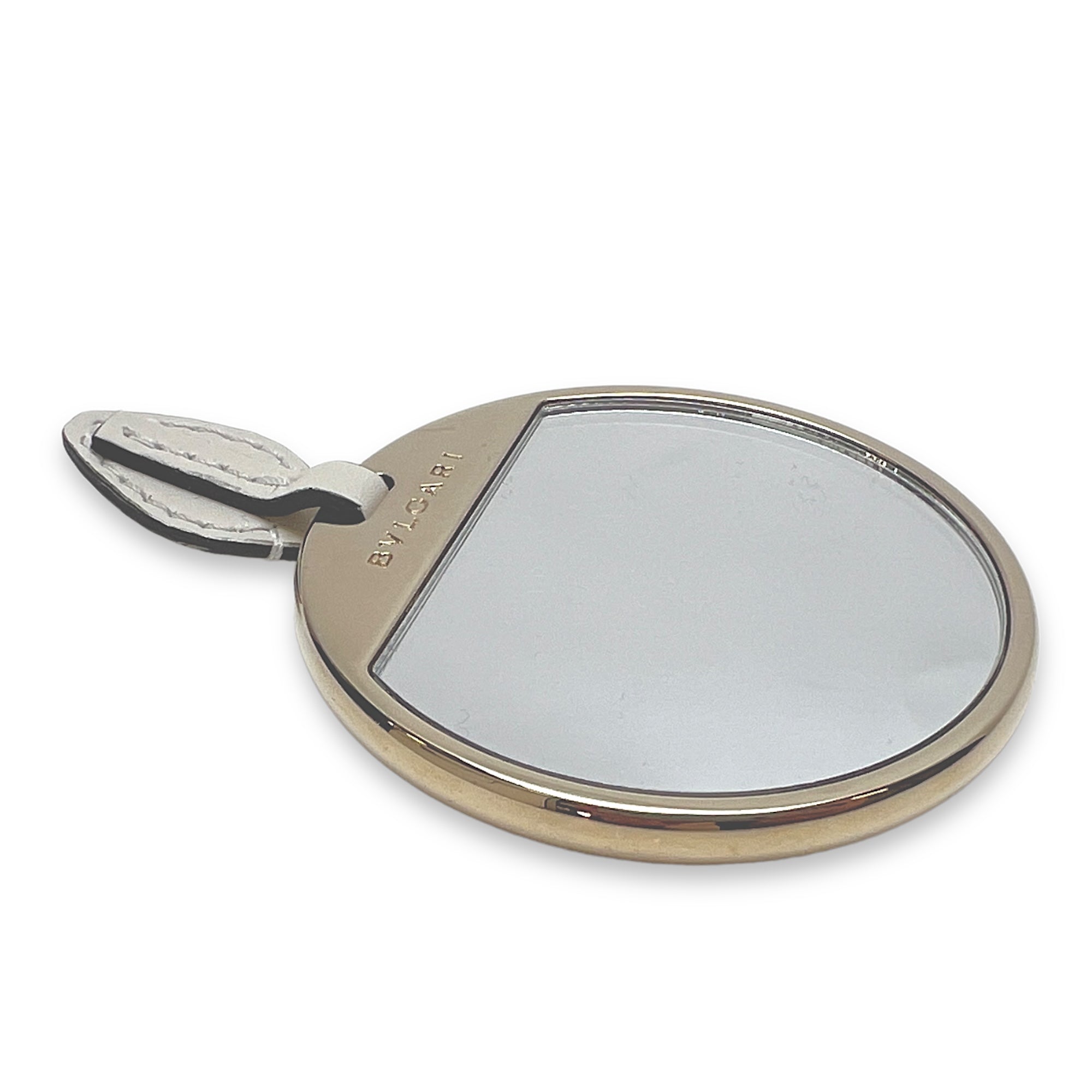 Serpenti Forever Medium White Shoulder Bag in Calfskin, Light Gold hardware - Image 13