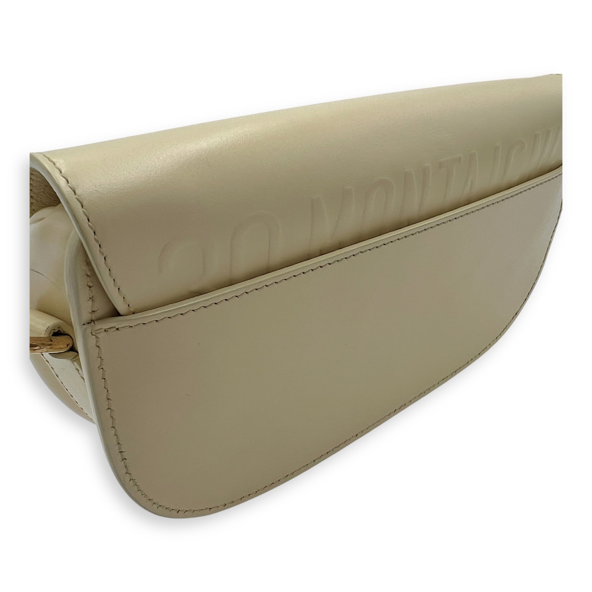 Bobby East West Yellow Crossbody Bag in Calfskin, Gold hardware - Image 13