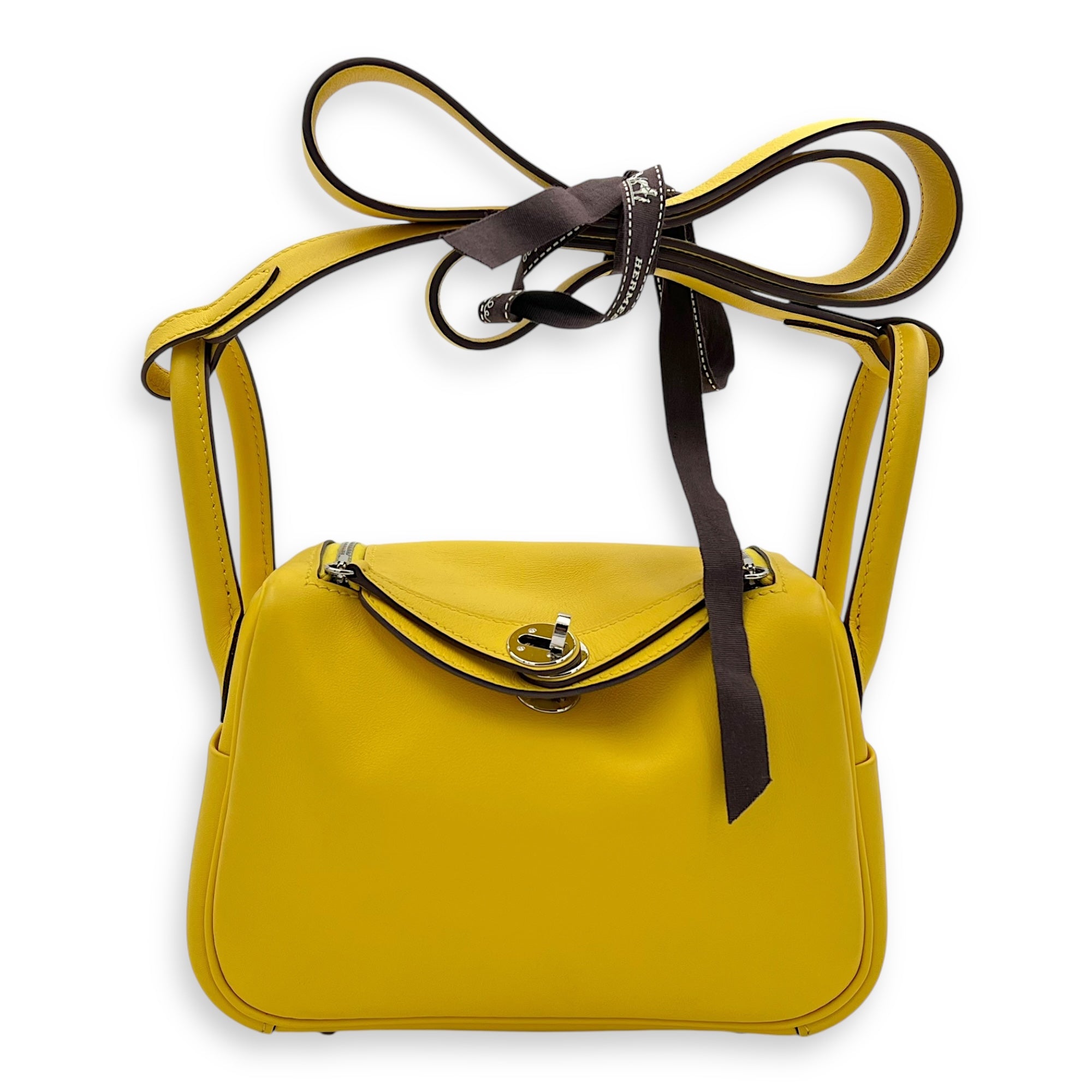 Mini Lindy Yellow in Swift, Palladium hardware - Image 13