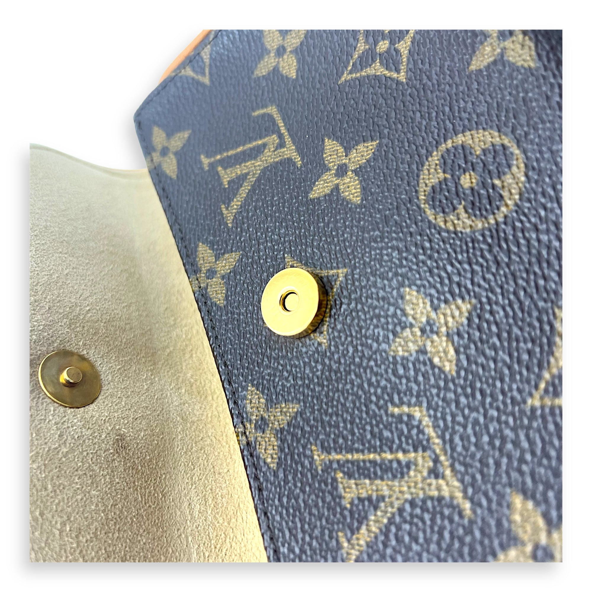 Florentine Belt Bag Brown in Monogram Coated Canvas, Gold hardware - Image 14