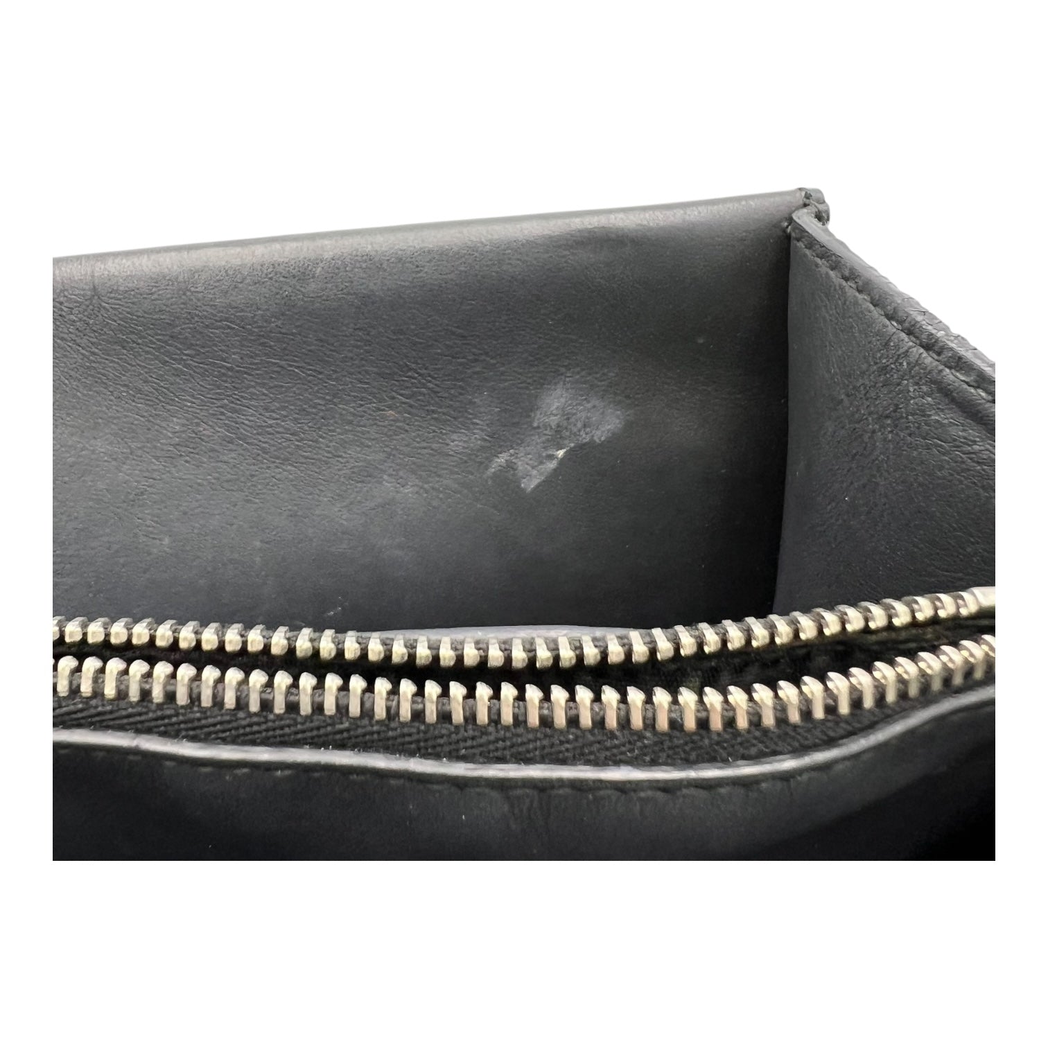 Dionysus Shoulder Bag Small Black in Suede Leather, Silver hardware - Image 8