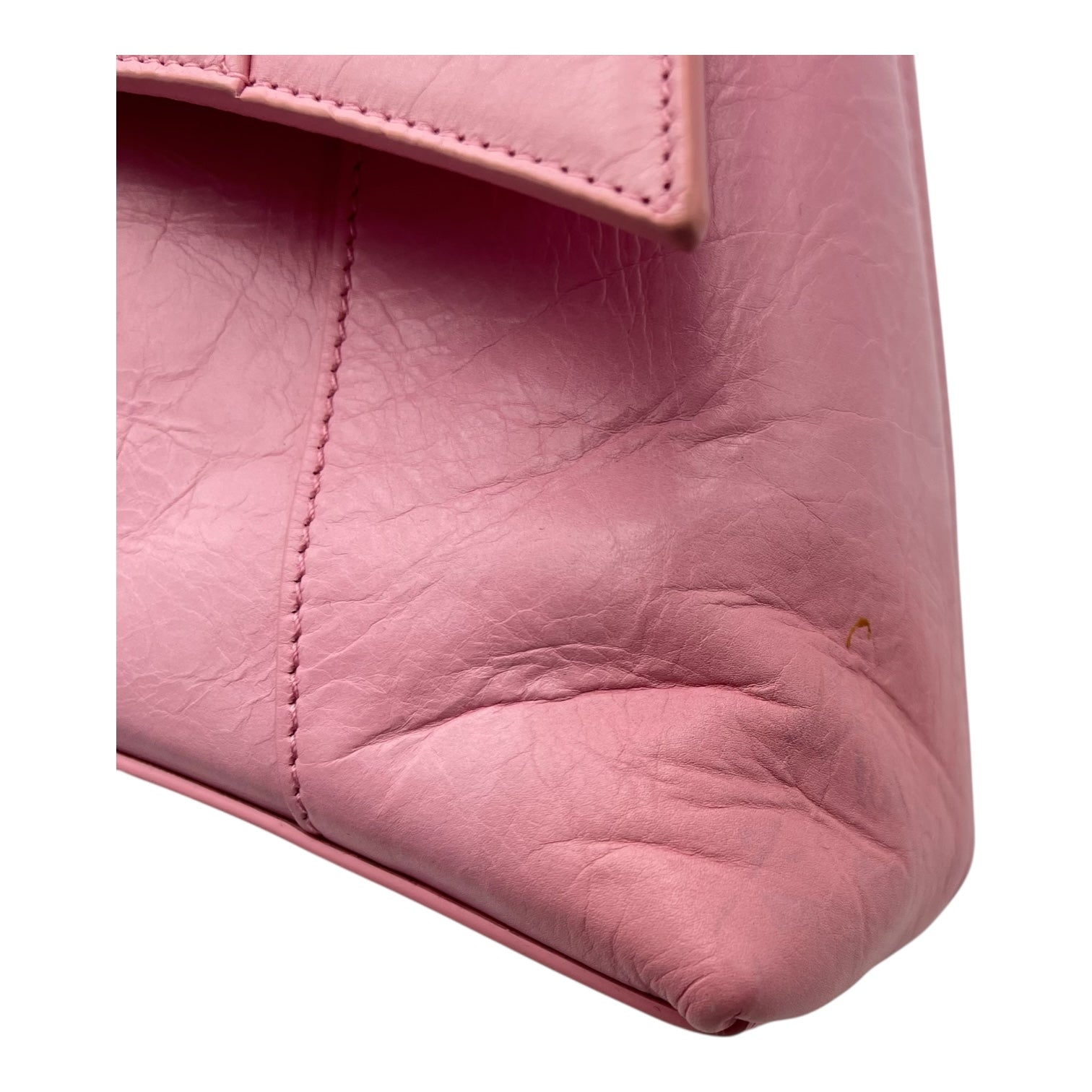 Downtown Shoulder Bag Pink in Calfskin, Silver hardware - Image 9