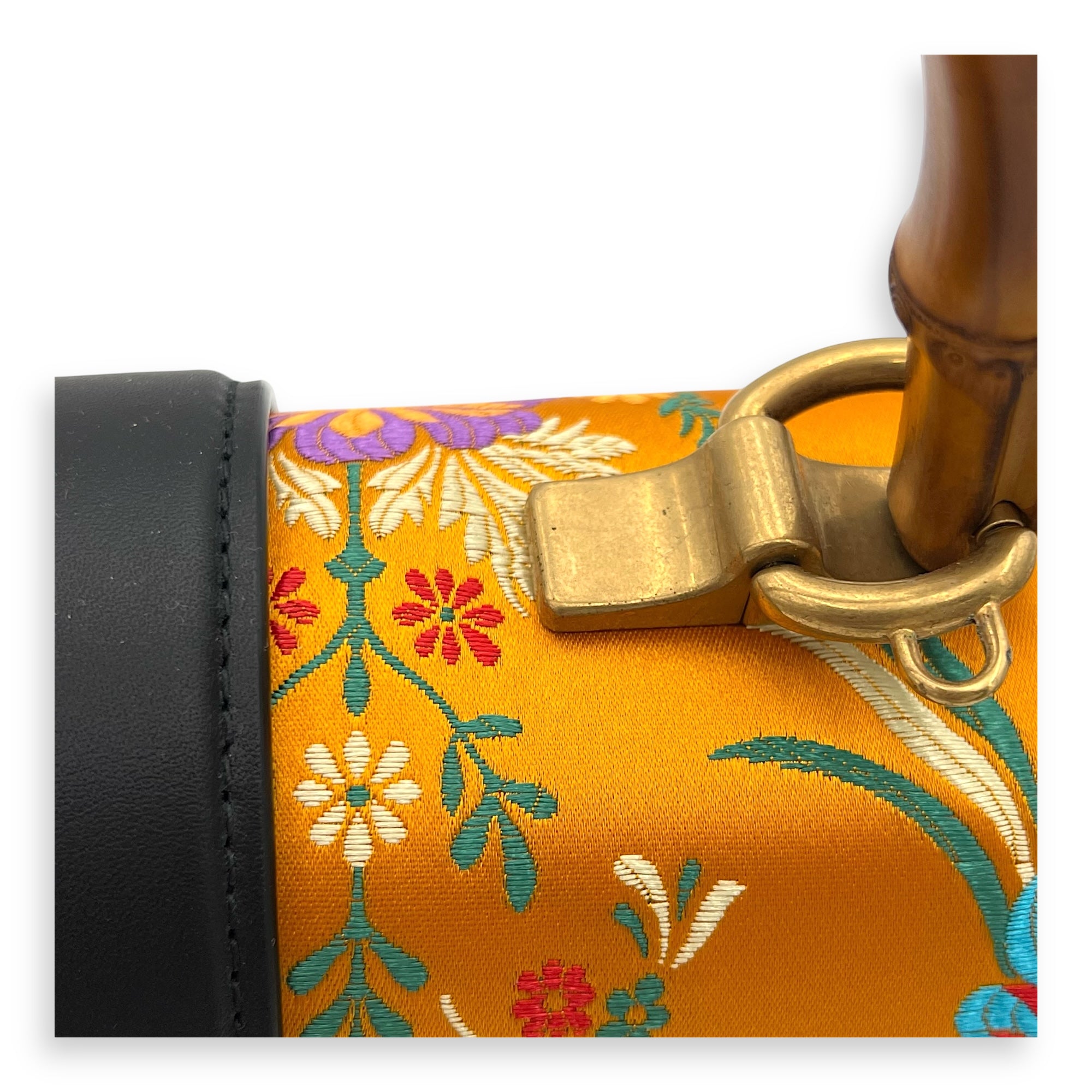 Dionysus Top Handle Bag Multi-colour in Calfskin, Gold hardware - Image 12