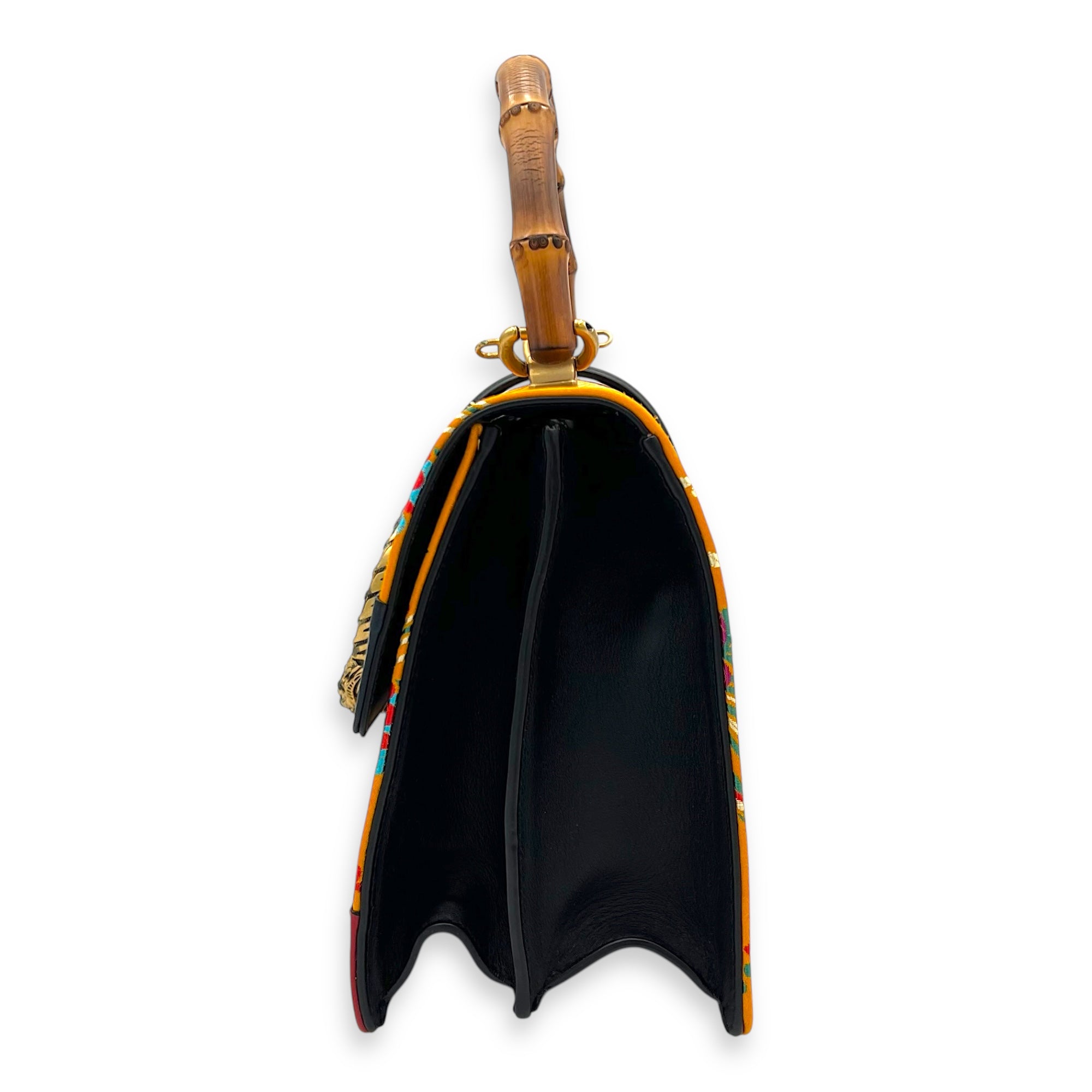 Dionysus Top Handle Bag Multi-colour in Calfskin, Gold hardware - Image 5