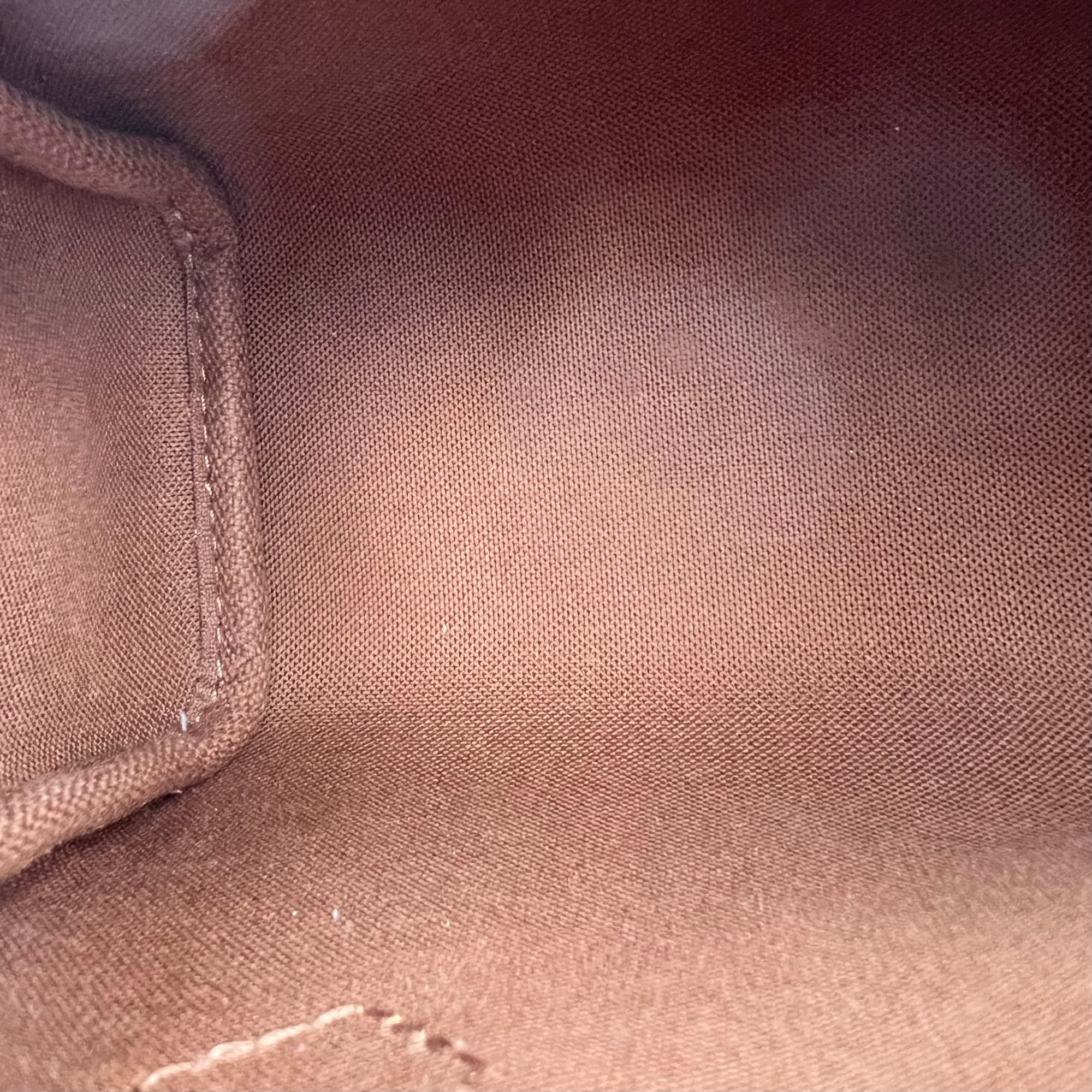 Speedy Crossbody Bag Nano Brown in Monogram Coated Canvas, Gold hardware - Image 12