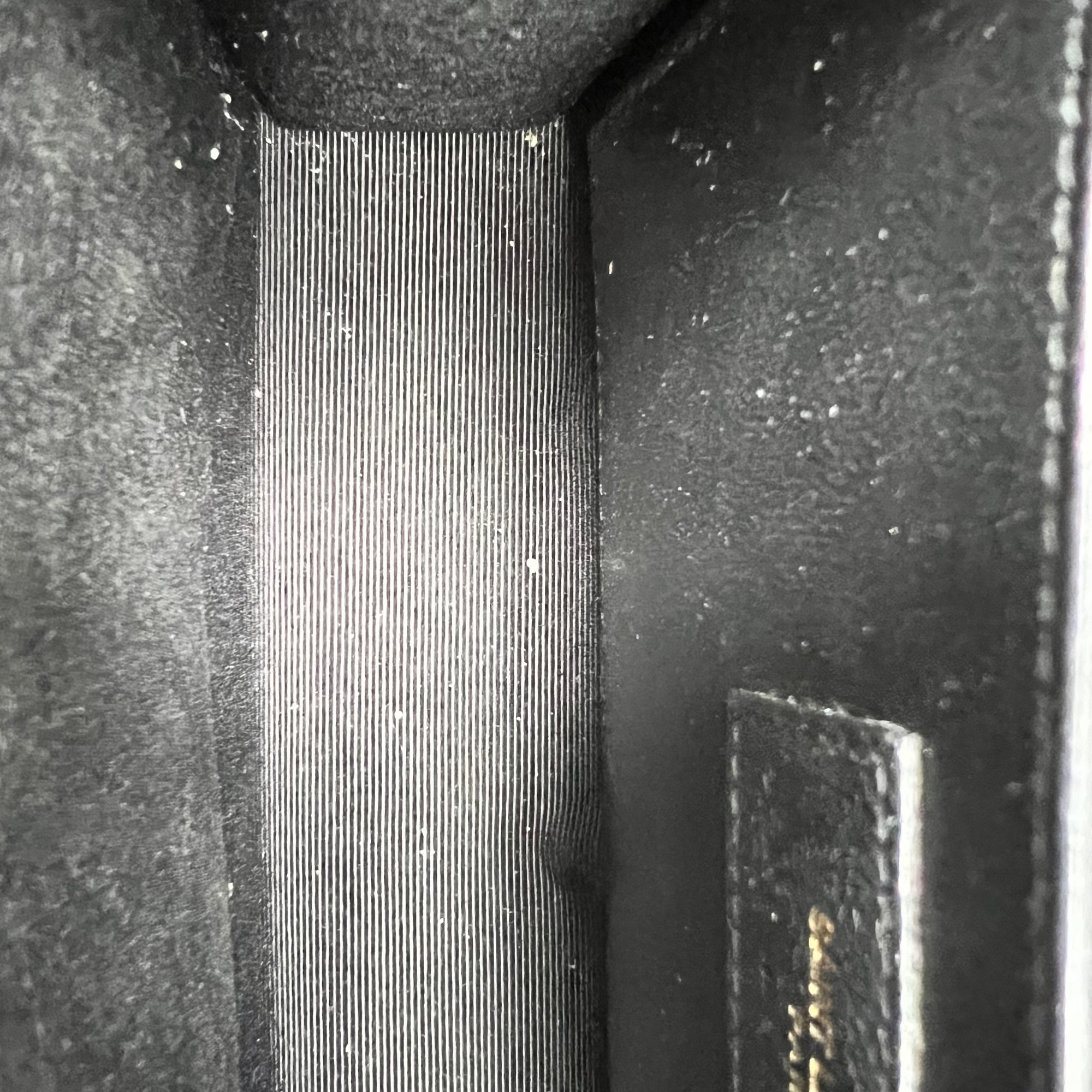 Kate Crossbody Bag Small Black in Caviar Leather, Gold hardware - Image 13