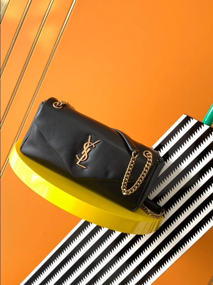 Saint Laurent Calypso in Plunged Lambskin - Image 3