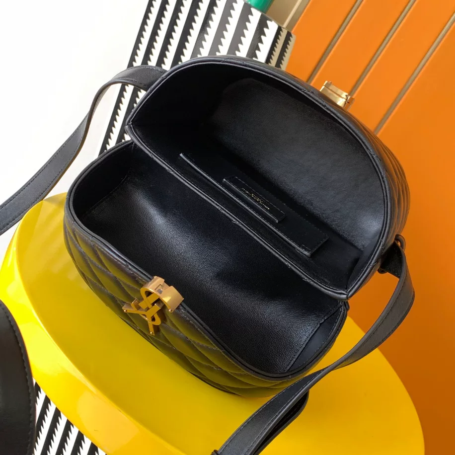 Saint Laurent June Box Bag in Quilted Lambskin - Image 8