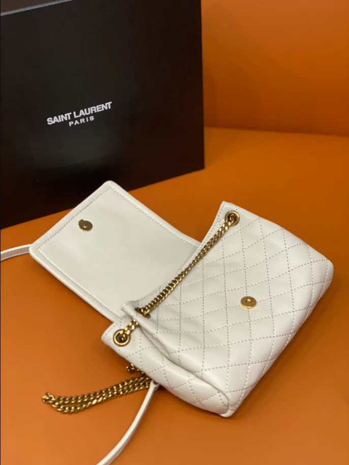 Saint Laurent Mini Nolita in Lambskin - Image 7