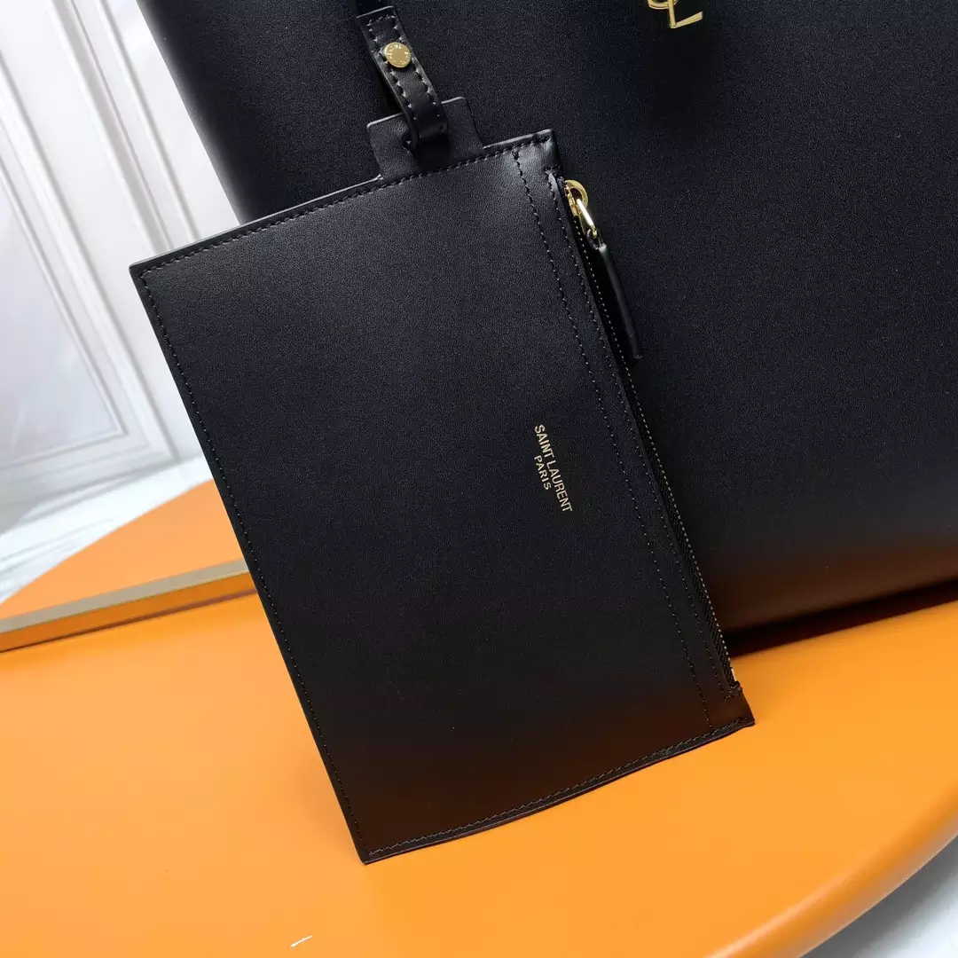 Shopping Saint Laurent in Black Leather - YB071 - Repbags.ru - Image 5