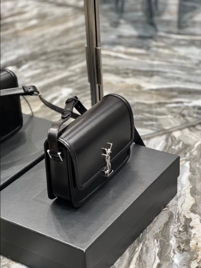 Solferino Medium Satchel in Box Saint Laurent - Image 6