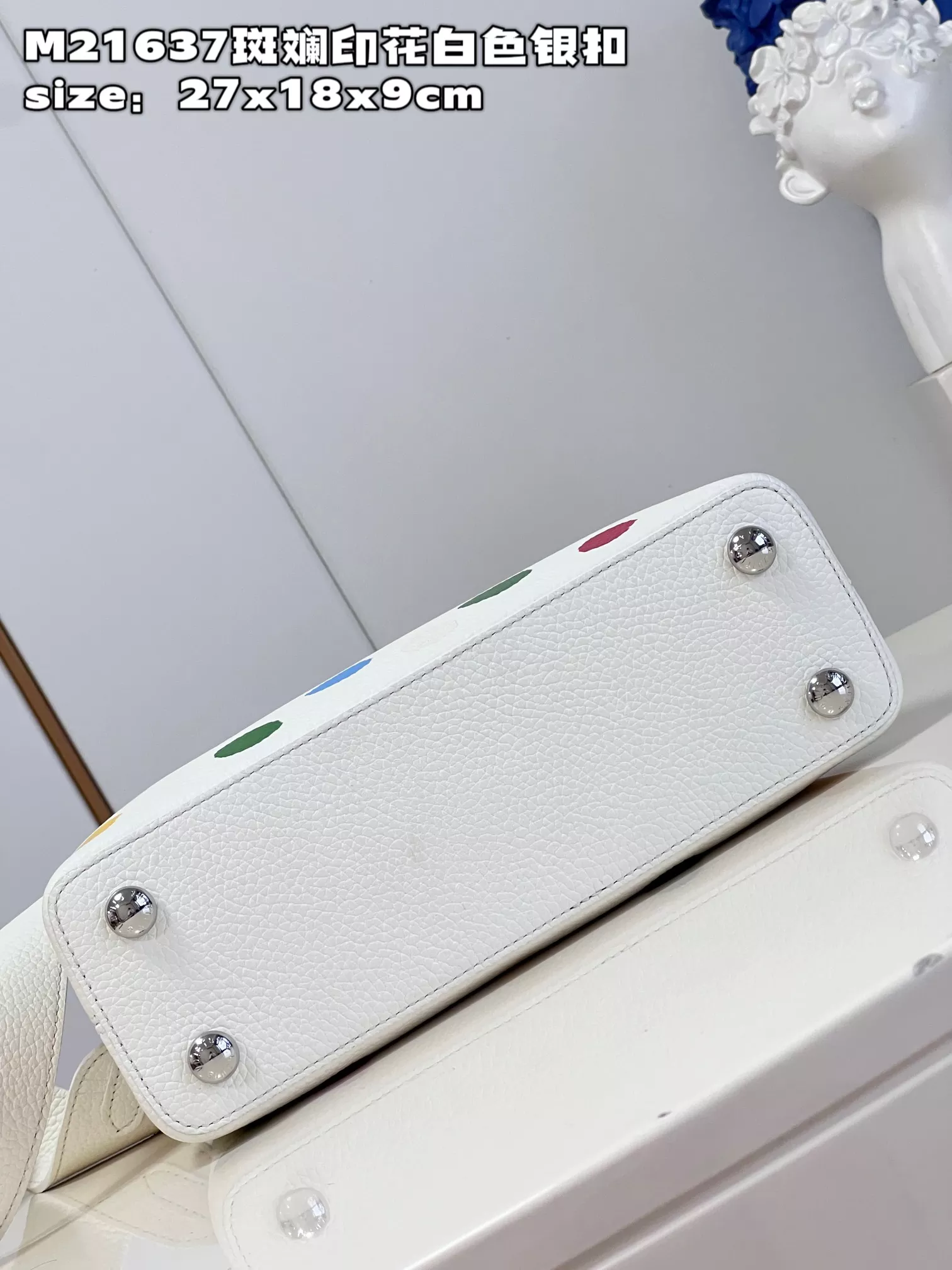 LV x YK Capucines BB Bag ‘White' - ReplicaBags.is - Image 6