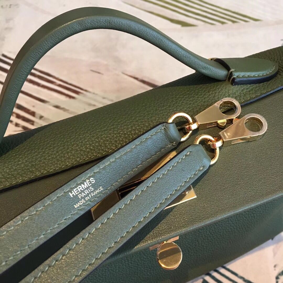 Hermes 24/24 29 Bag In Canopee Clemence Calfskin - Image 7