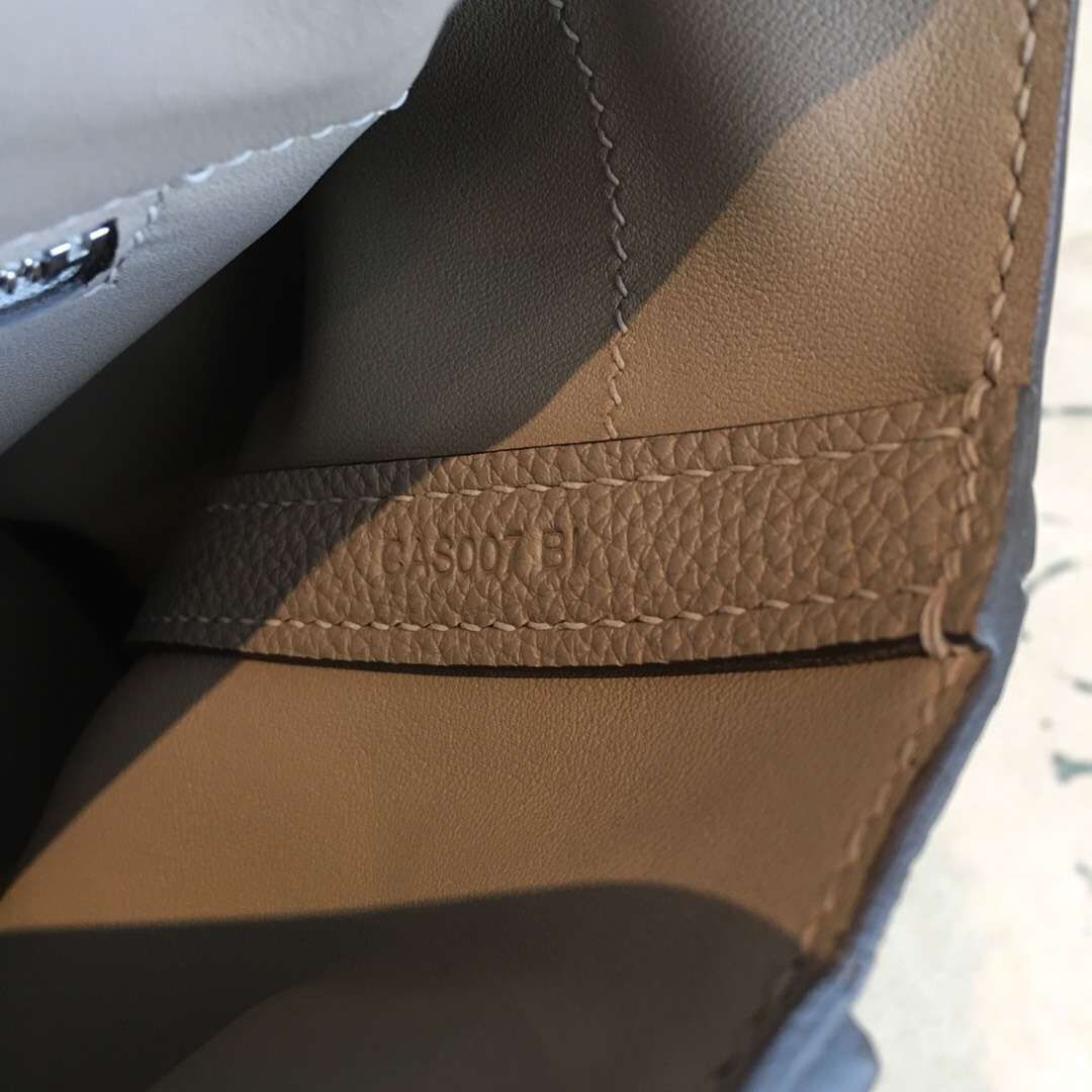 Hermes 24/24 29 Bag In Gris Asphalt Clemence Calfskin - Image 8