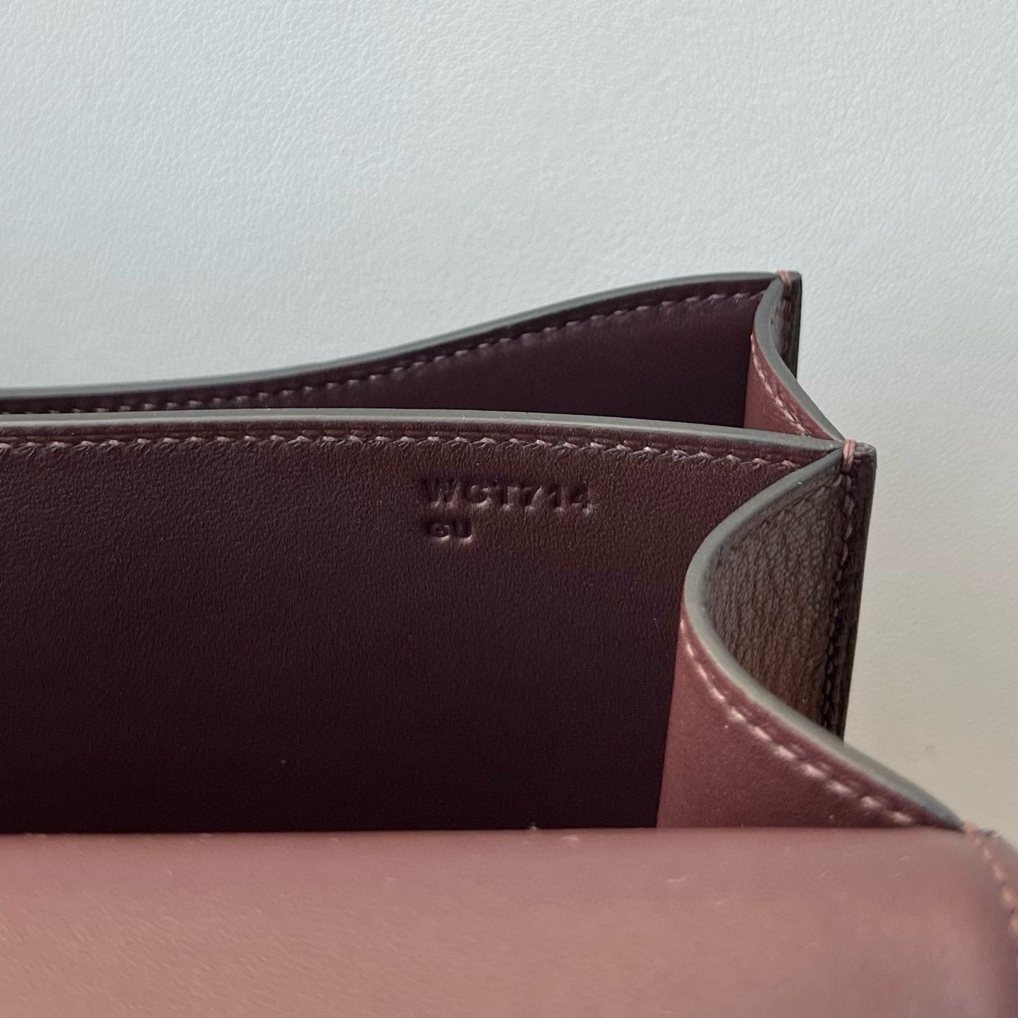 Hermes Constance 18 Handmade Bag in Rouge H Chevre Mysore Leather - Image 7