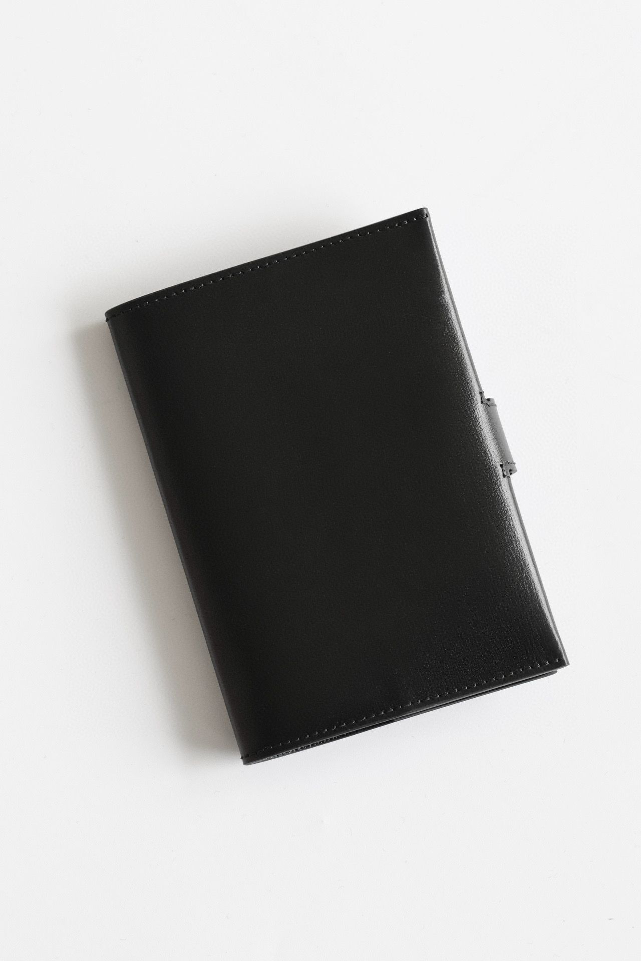 Hermes R.M.S Passport Holder in Black Box Calfskin - Image 9