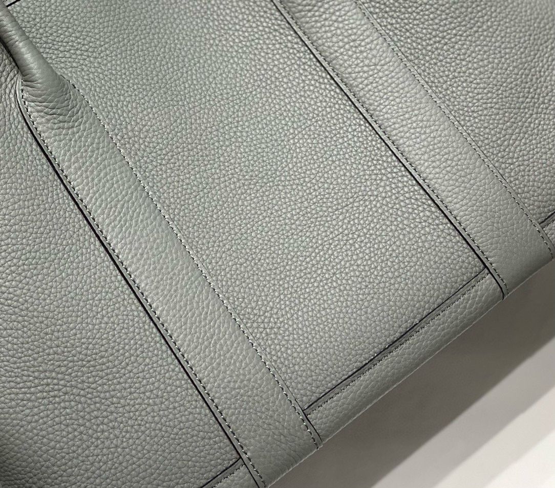 Hermes Garden Party 36 Bag In Gris Meyer Clemence Leather - Image 5