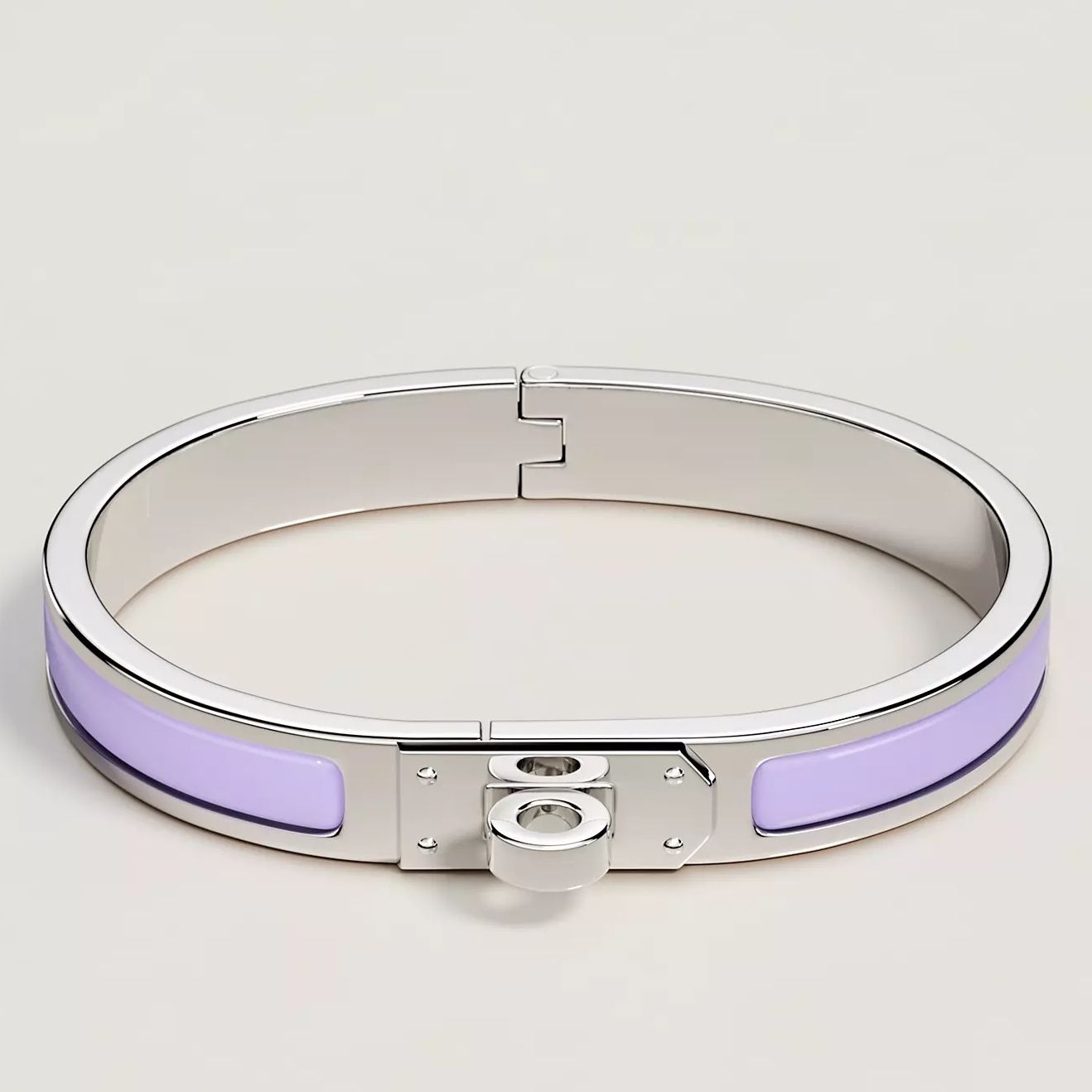 Hermes Lilas Mini Clic Kelly Bracelet - Image 3