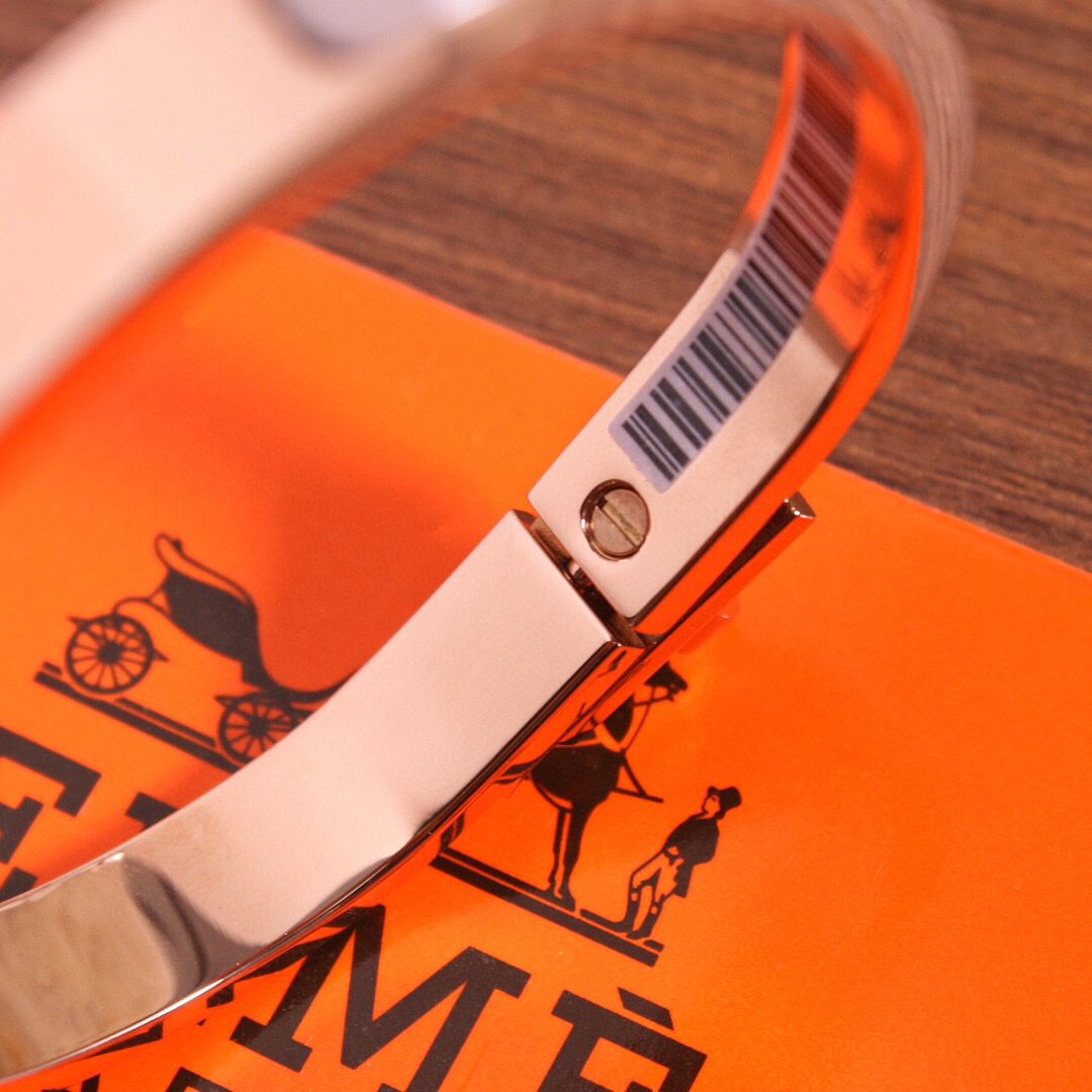 Hermes Sand Mini Clic Kelly Bracelet - Image 5