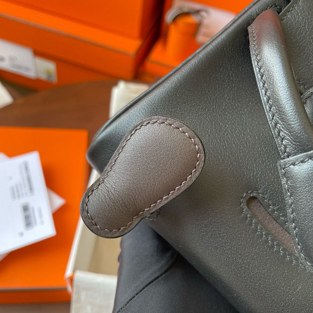 Hermes Kelly Doll Quelle Idole Bag in Black Swift Calfskin - Image 5