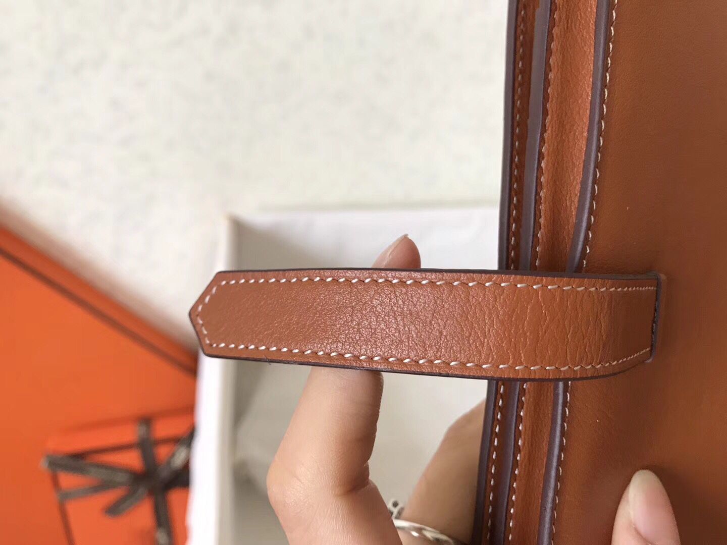 Hermes Gold Swift Bearn Gusset Wallet - Image 6